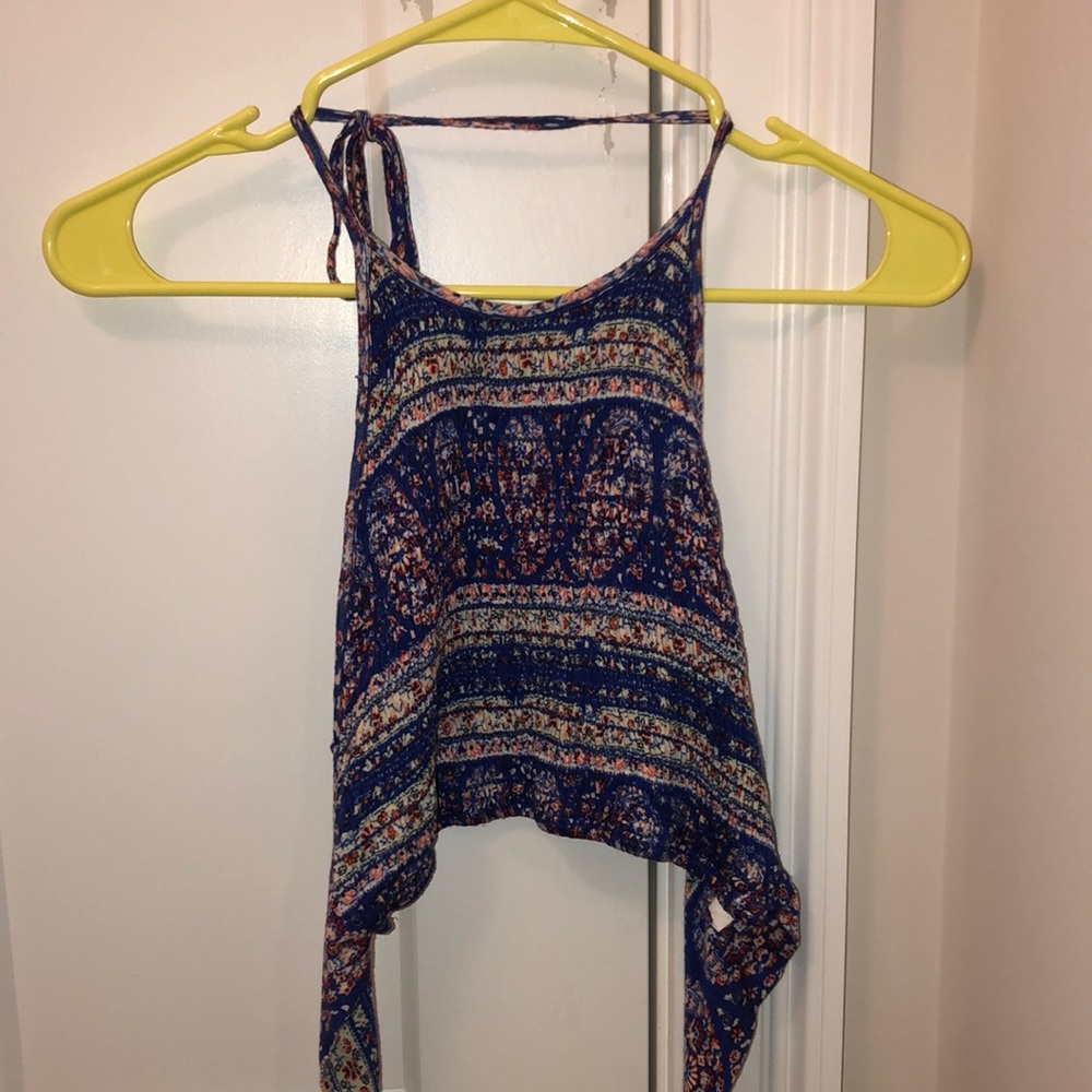 Backless Halter Top